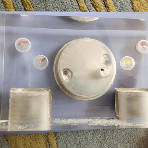 Fishing Barameter Vintage Lucite - Germany Rare - Picture 2 of 8